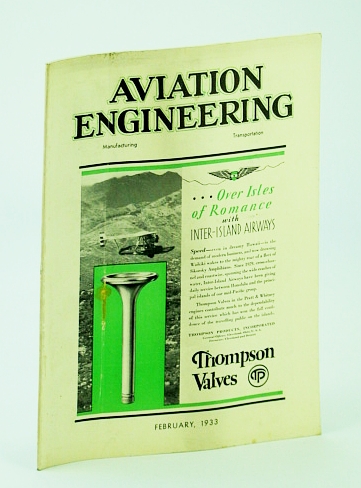 Aviation Engineering (Magazine), February (Feb.) 1933 - Dr. Adolf K. Rohrbach's Rotary Airfoil System