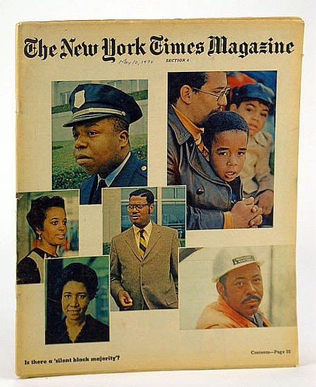 The New York Times Magazine, May 10, 1970 - The Hip Baroness Wootton of Abinger / The Silent Black Majority