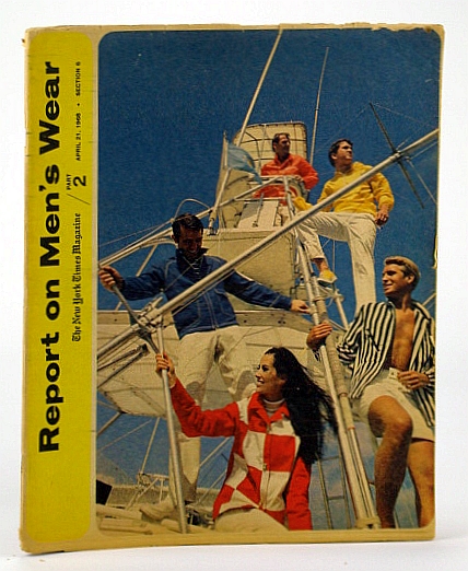 Image for The New York Times Magazine Report on Mens' Wear, April (Apr.) 21, 1968 The New York Times Magazine Report on Mens' Wear, April (Apr.) 21, 1968