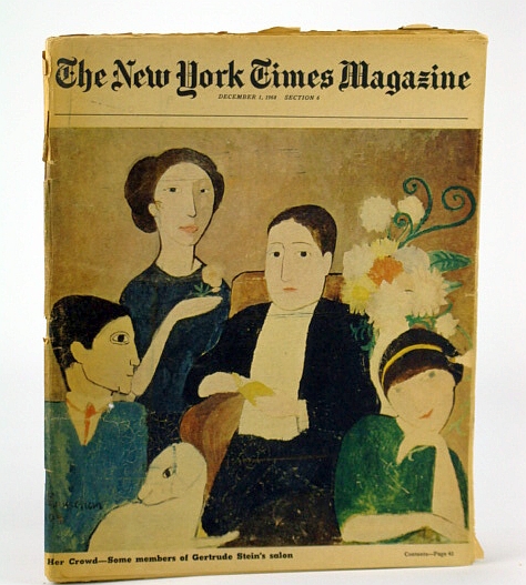 Image for The New York Times Magazine, December (Dec.) 1, 1968 - The Gertrude Stein Salon Was the First Museum of Modern Art The New York Times Magazine, December (Dec.) 1, 1968 - The Gertrude Stein Salon Was the First Museum of Modern Art