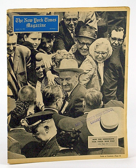 Image for The New York Times Magazine, August (Aug.) 23, 1964 - The New York Times Magazine, August (Aug.) 23, 1964 -