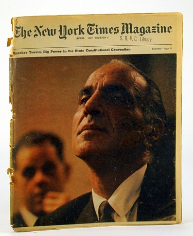 Image for The New York Times Magazine, April (Apr.), 1967 - Cover Photo of Anthony J. Travia / Jackson Pollock The New York Times Magazine, April (Apr.), 1967 - Cover Photo of Anthony J. Travia / Jackson Pollock