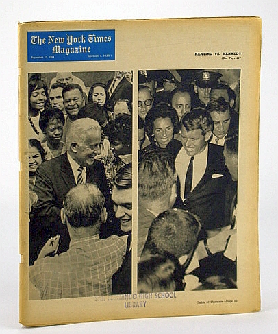 The New York Times Magazine, September (Sept.) 13, 1964 - Sihanouk is a Prince Under Pressure