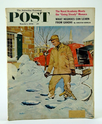 The Saturday Evening Post, March (Mar.) 1, 1958 - What Negroes Can Learn From Gandhi
