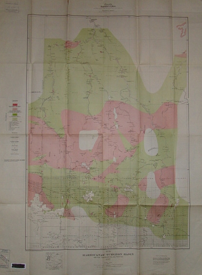 Harricanaw-Turgeon Basin - Abitibi, Timiskaming, and Pontiac - Map 183A (publication No. 1630)