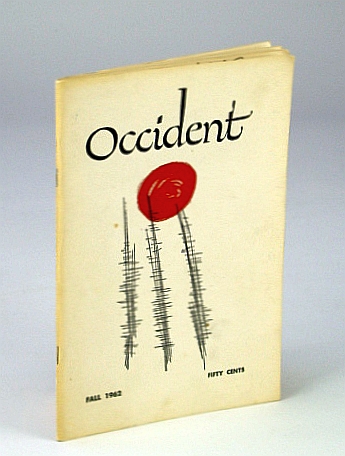 Image for Occident, Fall 1962 Occident, Fall 1962