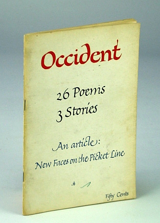 Image for Occident, Fall, 1960 Occident, Fall, 1960