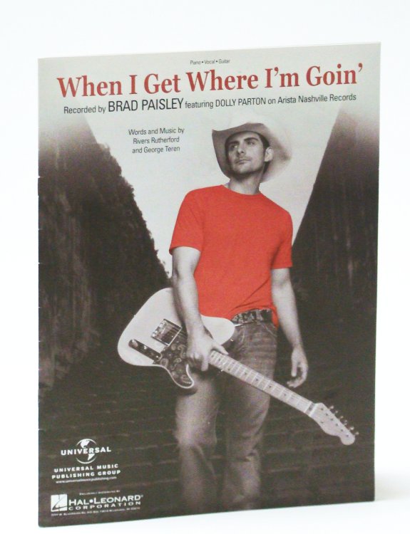 Image for When I Get Where I'm Goin': Sheet Music for Piano and Voice with Guitar Chords When I Get Where I'm Goin': Sheet Music for Piano and Voice with Guitar Chords