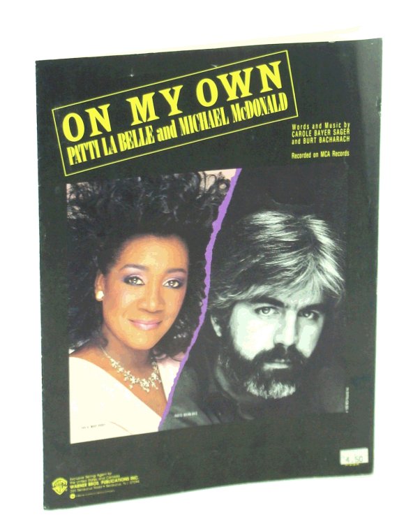 On My Own: Sheet Music for Voice and Piano with Guitar Chords