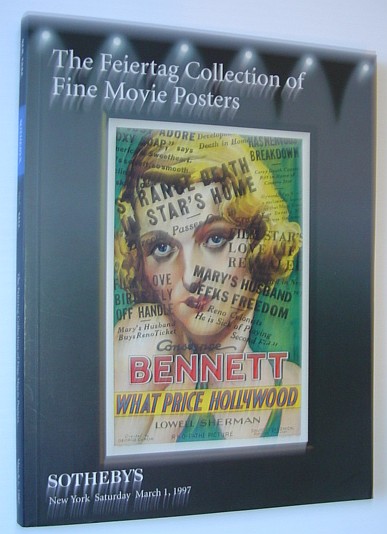 The Feiertag Collection of Fine Movie Posters - Sotheby's Auction 6955