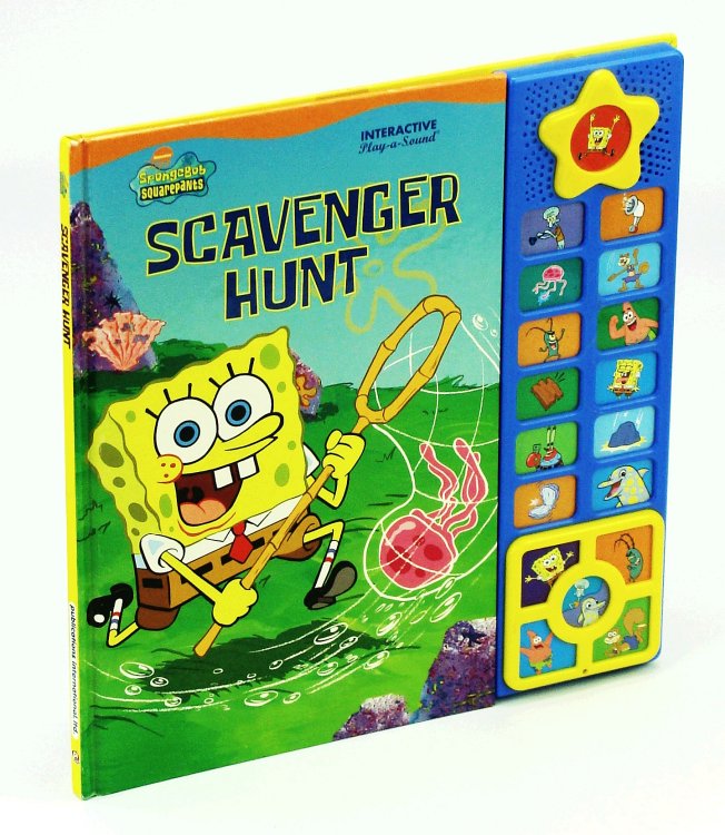SpongeBob Squarepants Scavenger Hunt: Interactive Play-a-Sound Book