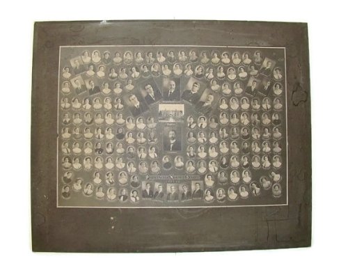 British Columbia Provincial Normal School/Department of Education Training School, Vancouver, Class Photo Montage 1911-1912