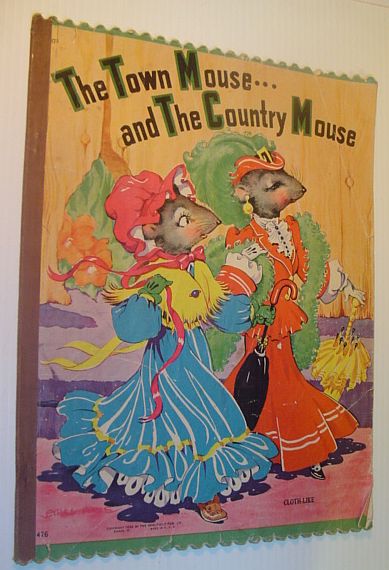 The Town Mouse and the Country Mouse - on 'Cloth-Like' Paper
