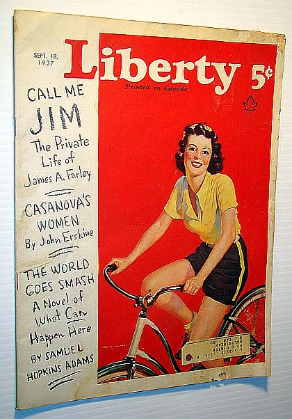 Image for Liberty Magazine, September 18, 1937 - Canadian Edition: Why the Russians Want the North Pole Liberty Magazine, September 18, 1937 - Canadian Edition: Why the Russians Want the North Pole