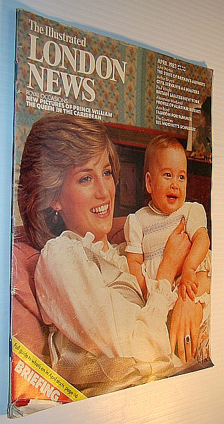 The Illustrated London News (ILN), April 1983 - Cover Photo of Princess Diana Holding Baby Prince William