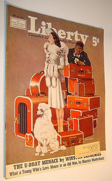 Liberty - Canada's Largest Weekly Magazine, May 10, 1941 - Winston Churchill on the U-Boat Menace
