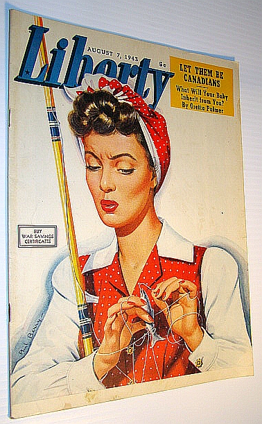 Liberty Magazine, August 7, 1943 - The 57th Fighter Group / Flying Circus in Africa