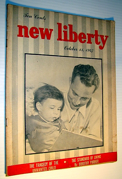 New Liberty Magazine, October 11, 1947: Anna Swan - Giantess of Nova Scotia