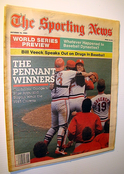 The Sporting News, October 14, 1985 - Bill Veeck on Drugs in Baseball
