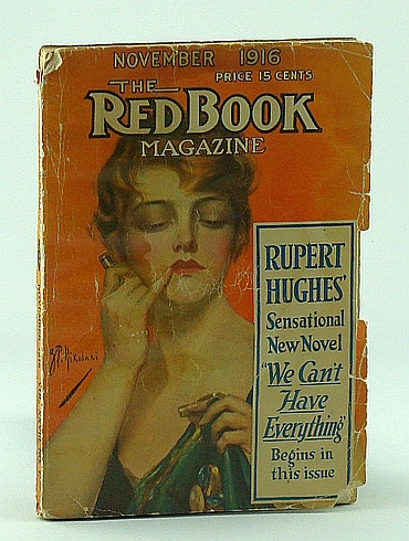 Red Book (Redbook) Magazine, November 1916, Vol. XXVIII, No. 1 - With 12 One-page Photo Plates of 