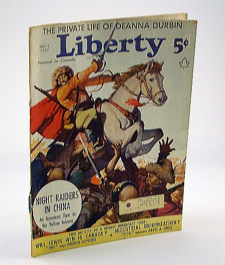 Image for Liberty Magazine, July 3, 1937 - Night Raiders in China (Part 1) Liberty Magazine, July 3, 1937 - Night Raiders in China (Part 1)