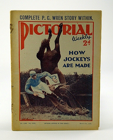 Image for Pictorial Weekly Magazine, March 31, 1928, No. 1,504, Vol. CXVI: How Jockeys Are Made Pictorial Weekly Magazine, March 31, 1928, No. 1,504, Vol. CXVI: How Jockeys Are Made