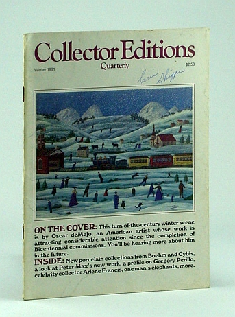 Collector Editions Quarterly, Winter 1981, Vol. 9. No. 5: Gregory Perillo/Arlene Francis