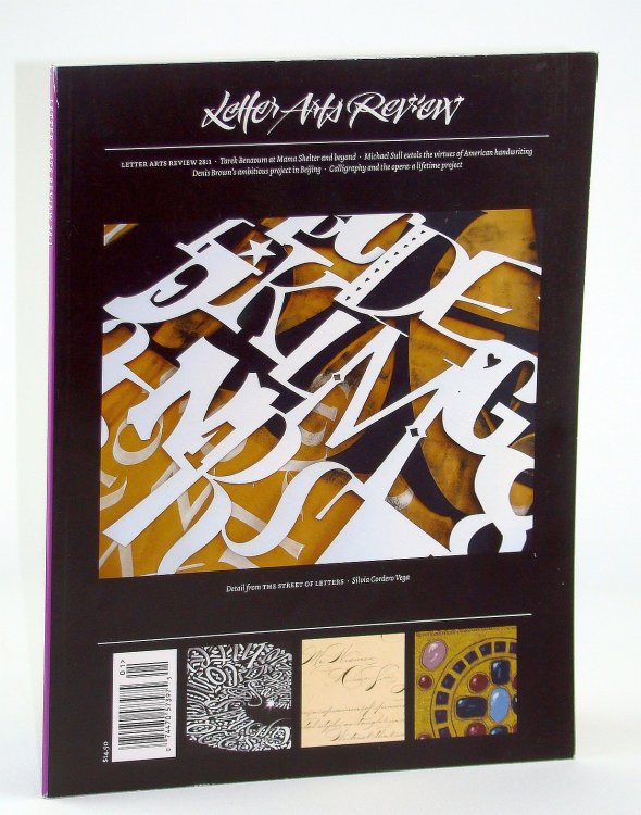 Letter Arts Review, Winter 2014, Volume 28, Number 1 - Tarek Benaoum