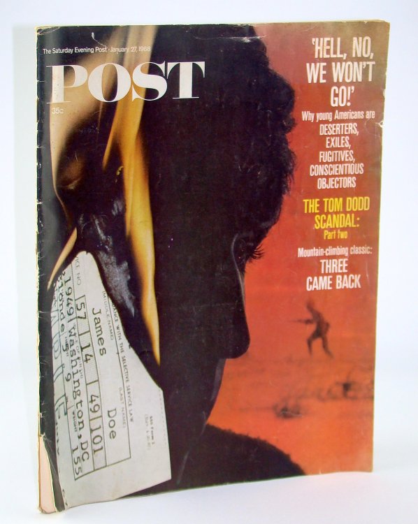 The Saturday Evening Post, January 27, 1968 - Why Young Americans Are Deserting