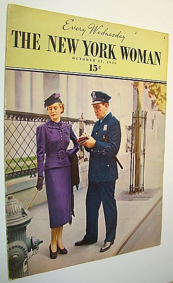 The New York Woman (Magazine), October 21, 1936, Vol. 1, No. 7 : Ted Peckham - New York's Male Escort Tycoon / 47 West 53rd is Home of the Rehearsal Club