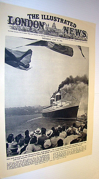 Image for The Illustrated London News (ILN), July 12, 1952 - Maiden Voyage of The S.S. United States The Illustrated London News (ILN), July 12, 1952 - Maiden Voyage of The S.S. United States