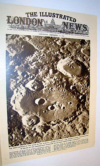Image for The Illustrated London News (ILN), December 27, 1952 - Cover Photo of the First Portrait of the Moon By the World's Largest Telescope at the Palomar Observatory The Illustrated London News (ILN), December 27, 1952 - Cover Photo of the First Portrait of the Moon By the World's Largest Telescope at the Palomar Observatory