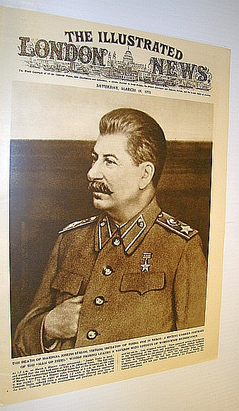 Image for The Illustrated London News (ILN) Magazine, 14 March 1953 - Death of Stalin The Illustrated London News (ILN) Magazine, 14 March 1953 - Death of Stalin