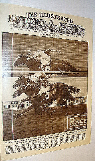 Image for The Illustrated London News (ILN) Magazine, June 26 1954 - Photo Finish at Ascot The Illustrated London News (ILN) Magazine, June 26 1954 - Photo Finish at Ascot