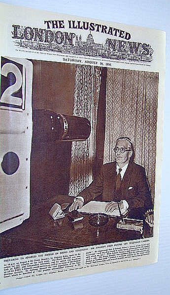 Image for The Illustrated London (ILN) News, August 18, 1956 - Suez Crisis The Illustrated London (ILN) News, August 18, 1956 - Suez Crisis