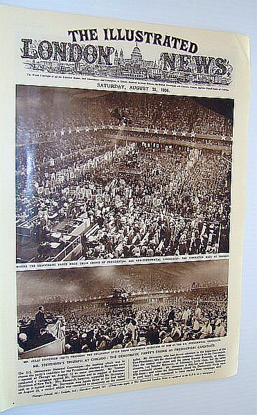 Image for The Illustrated London (ILN) News, August 25, 1956 - Adlai Stevenson's Triumph at Chicago The Illustrated London (ILN) News, August 25, 1956 - Adlai Stevenson's Triumph at Chicago