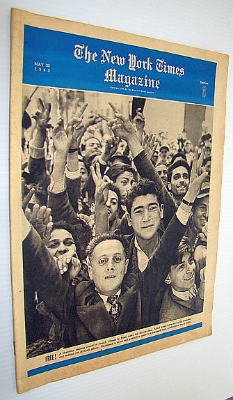 Image for The New York Times Magazine, May 30, 1943 - The War Price and Rationing Board / The Mystery of Japan's Delay The New York Times Magazine, May 30, 1943 - The War Price and Rationing Board / The Mystery of Japan's Delay