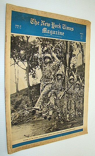 Image for The New York Times Magazine, June 27, 1943 - Russia's Burma Road / The Pentagon - Gigantic Brain Cell of the Army The New York Times Magazine, June 27, 1943 - Russia's Burma Road / The Pentagon - Gigantic Brain Cell of the Army