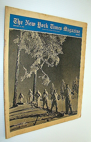 Image for The New York Times Magazine, January 21, 1945 - We Face a Desperate Foe in the Pacific / Governor Al Smith The New York Times Magazine, January 21, 1945 - We Face a Desperate Foe in the Pacific / Governor Al Smith