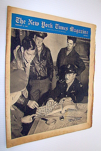 Image for The New York Times Magazine, February 11, 1945 - Photos of Target Berlin and Target Tokyo / General Lewis A. Pick The New York Times Magazine, February 11, 1945 - Photos of Target Berlin and Target Tokyo / General Lewis A. Pick