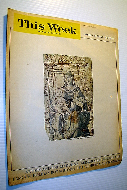 This Week Magazine, December 22, 1963 - Insert to the Boston Sunday Herald: Christmas Issue