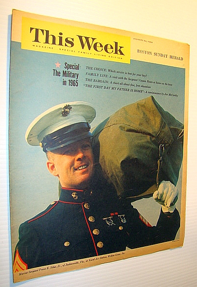Image for This Week Magazine, January 24, 1965 - Insert to the Boston Sunday Herald: Special 1965 Military Issue This Week Magazine, January 24, 1965 - Insert to the Boston Sunday Herald: Special 1965 Military Issue