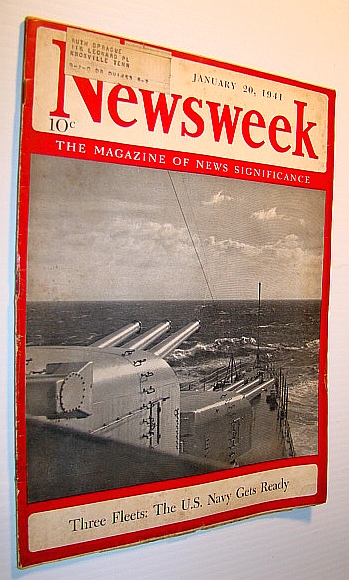 Newsweek - The Magazine of News Significance: January 20, 1941 - Hitler Keeps Balkans on Edge