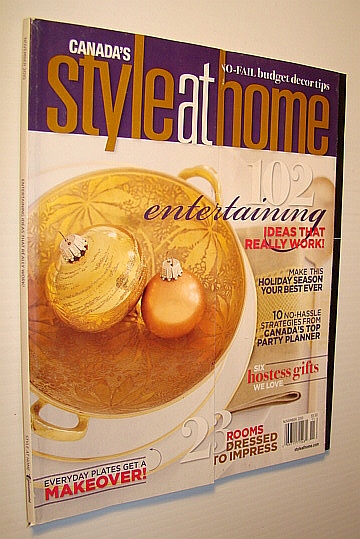 Canada's Style at Home Magazine, November 2010 - Sophisticated Euro Penthouse