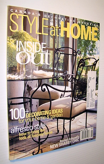 Style at Home - Canada's Decorating Magazine, May / June 2000 - Inside Out