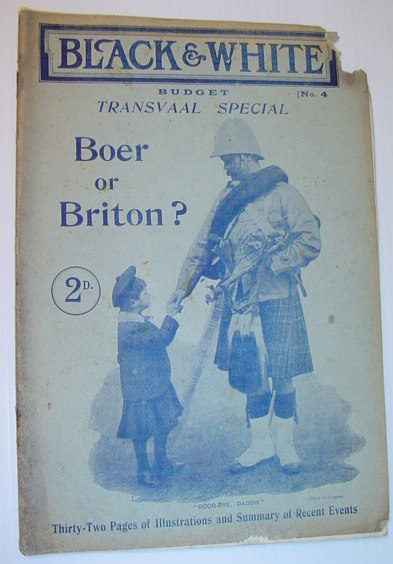 Black and White Budget Magazine: No. 4 - Transvaal (Boer War) Special