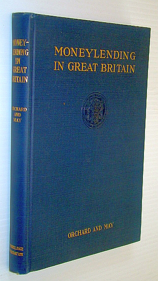 Moneylending [Money Lending] in Great Britain - Small Loan Series