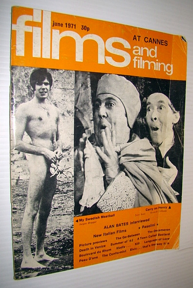 Image for Films and Filming Magazine, June 1971 - At Cannes (cover Photo of Nude Jurgen Draeger Films and Filming Magazine, June 1971 - At Cannes (cover Photo of Nude Jurgen Draeger