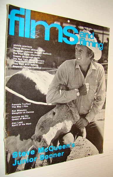 Image for Films and Filming Magazine, July 1972: Steve McQueen Cover Photo (from 'Junior Bonner') Films and Filming Magazine, July 1972: Steve McQueen Cover Photo (from 'Junior Bonner')