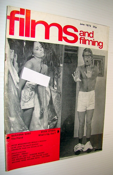 Image for Films and Filming Magazine, June 1972: Ryan O'Neal and Susanna East Cover Photos Films and Filming Magazine, June 1972: Ryan O'Neal and Susanna East Cover Photos